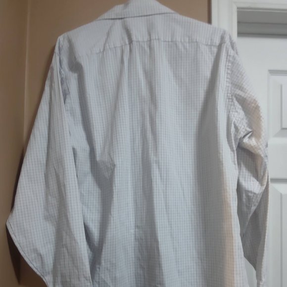 Geoffrey Beene Long Sleeve Dress Shirt white 34/35 - Picture 3 of 3